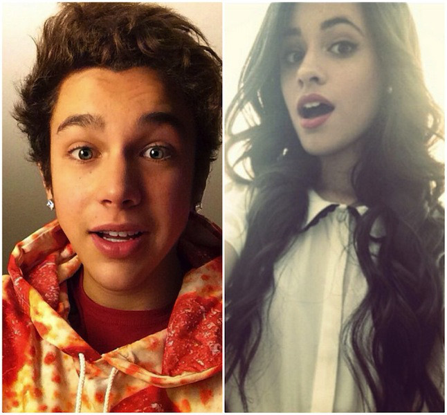 Austin Mahone, Camila Cabello Austin Mahone, Camila Cabello